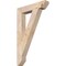 Ekena Millwork Traditional Slat Smooth Bracket, Douglas Fir, 3 1/2"W x 20"D x 32"H BKT04X20X32TRA06SDF - alternate 1